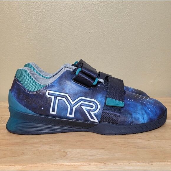TYR L-1 Lifter Weightlifting Shoes Cosmic Navy Blue Men's Size 9.5 Women's 11 - Picture 1 of 7